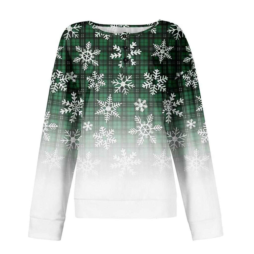 Women's Casual Shirts Long Sleeve Tops Button Up V Neck Loose Knit Fall Favorites For Women