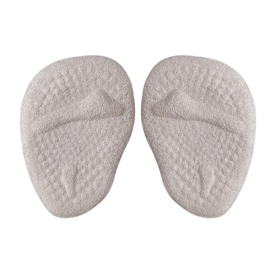 2PCS Forefoot Pad Self-Adhesive Shoe Inserts Reduce Foot Pain Velvet Cushion Massage Texture