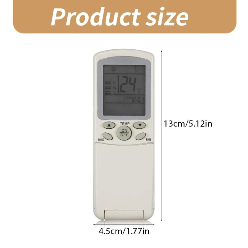 Remotes Control Replacement Compatible for YRH03 YRH07 YRH08 Air Conditioner Controller Full Functional