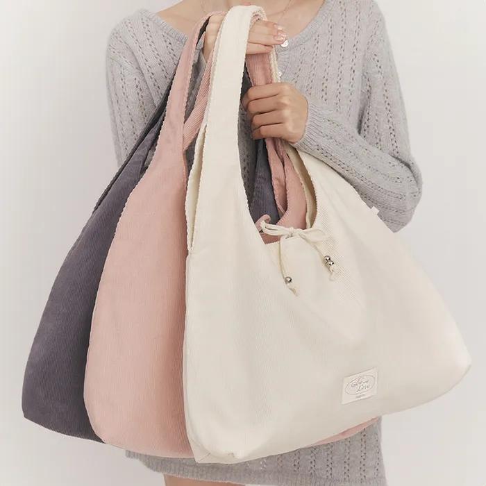 mellow corduroy shoulder bag_3 colors
