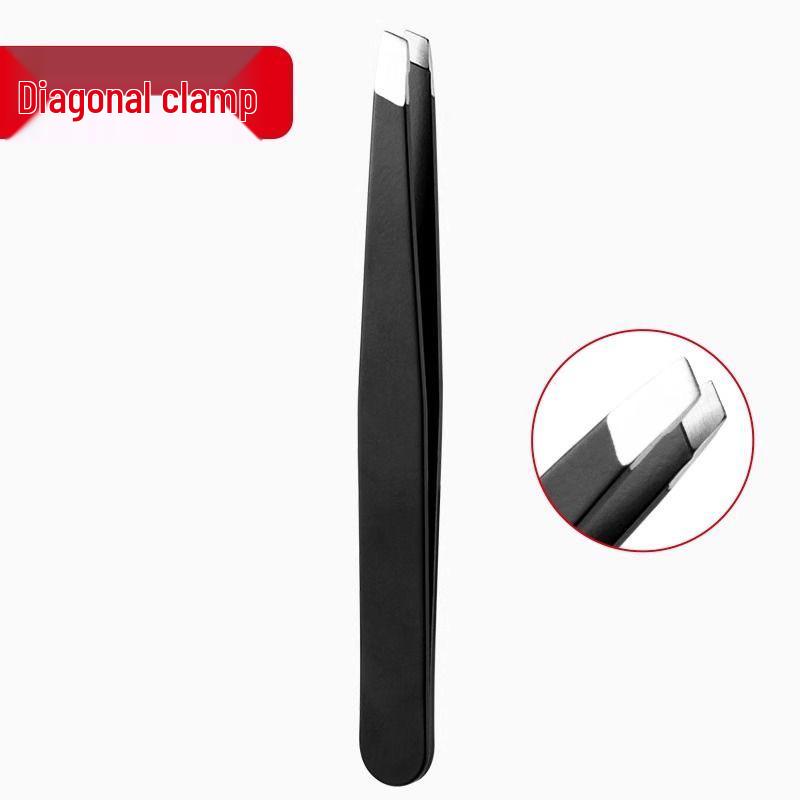 Stainless Steel Multi-purpose Tweezers: 96 Eyebrow Trimming, Beard Plucking, Hair Removal, Eyelash and Clip Tweezers.