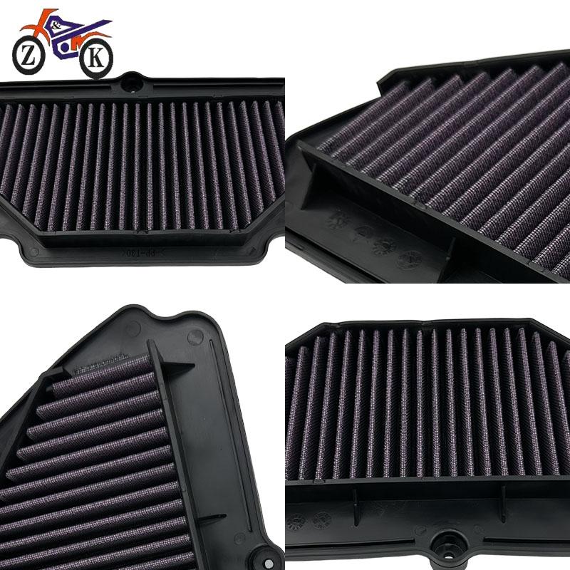 Ninja ZX-6R Motorcycle Air Filter For Kawasaki Ninja ZX6R ZX636 ZX636F ZX636E ZX600R ABS Air Intake Filter Element 11013-0036