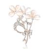 Kreatives Design Legierung Opal Bouquet Brosche High-End Temperament Damenbekleidung Brosche Ornament Anstecknadel