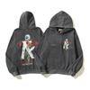 Motley Crue Band Graphic Hoodie Washed Vintage Mens Casual Sweatshirt Fall Season