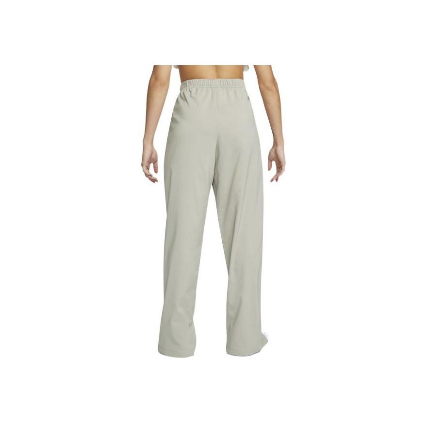 Nike Sportswear Dri-Fit Tech Pack Solid High-Waisted Straight Leg Casual Pants Women Bottoms Moon-Fossil-Gray DM6505-087