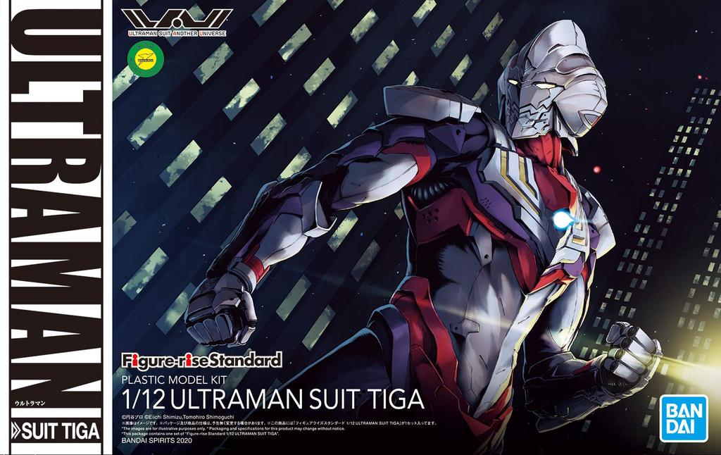 Standard ULTRAMAN ULTRAMAN SUIT TIGA scale plastic model Figure-rise 1/12 color-coded