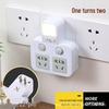 Universal Two-hole Socket Converter: 2-pin To 3-pin USB Plug Adapter
