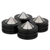 Solid Metal Shockproof Spike Pads Isolation Stand Feet Amplifier Speaker Nails Spike Pads Small S Easy To Use