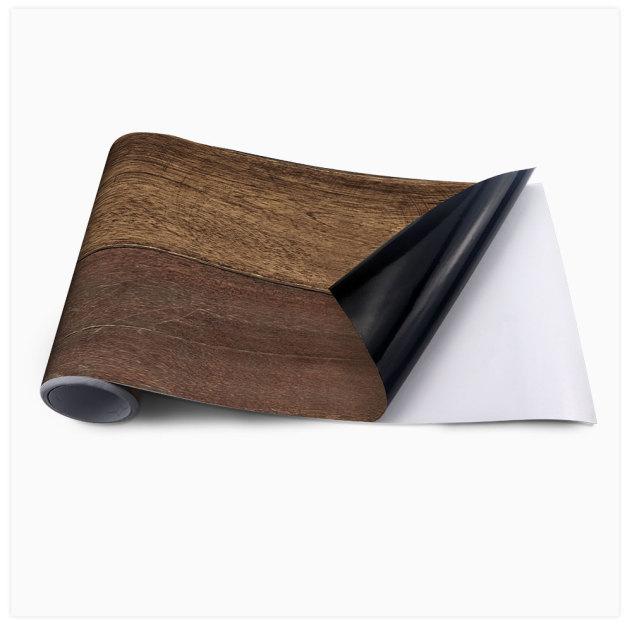 3M Waterproof Wood Vinyl Wallpaper Roll Self-adhesive Bedroom Kitchen Cabinet Furniture Decor Wall Sticker PVC Wood Grain Film 20X300CM