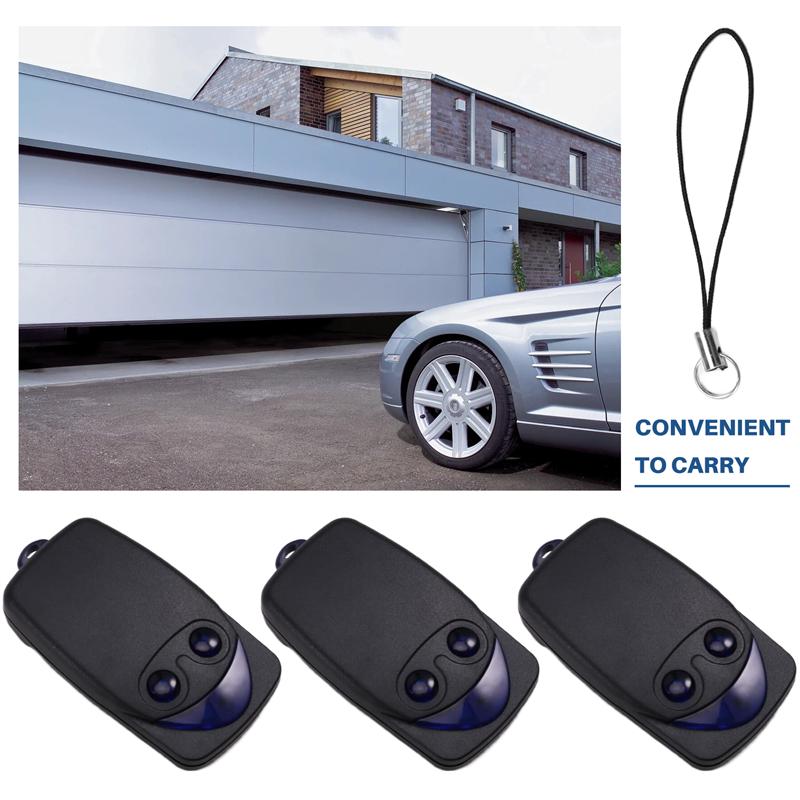 Gate Garage Door Remote Control For Nice Flor Flo2r FLO2R-S Flor-S NICE Rolling Code Handheld Transmitter