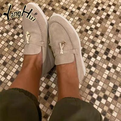 Women Flats Shoes Fashion Slip On Loafers Ladies Casual Slim Fringe Moccasin Shoes Walking Sneakers British Style 2024 New