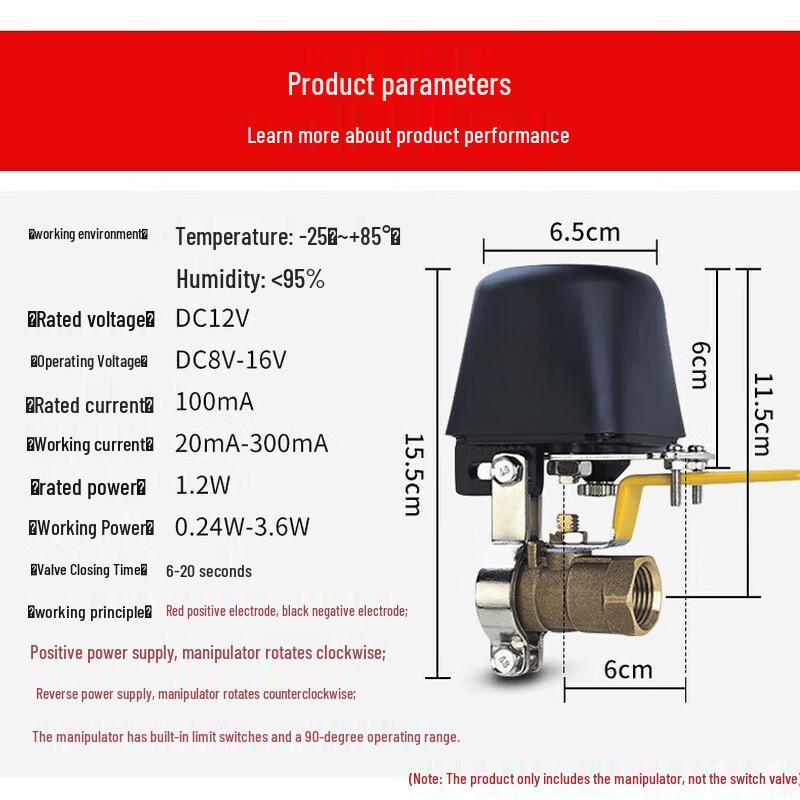 Natural Gas Leak Detector with Auto Shut-off