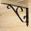 Sturdy Shelf Hardware Floating Shelf Support Living Room Decor High Load Capacity Iron Construction For Home Storage