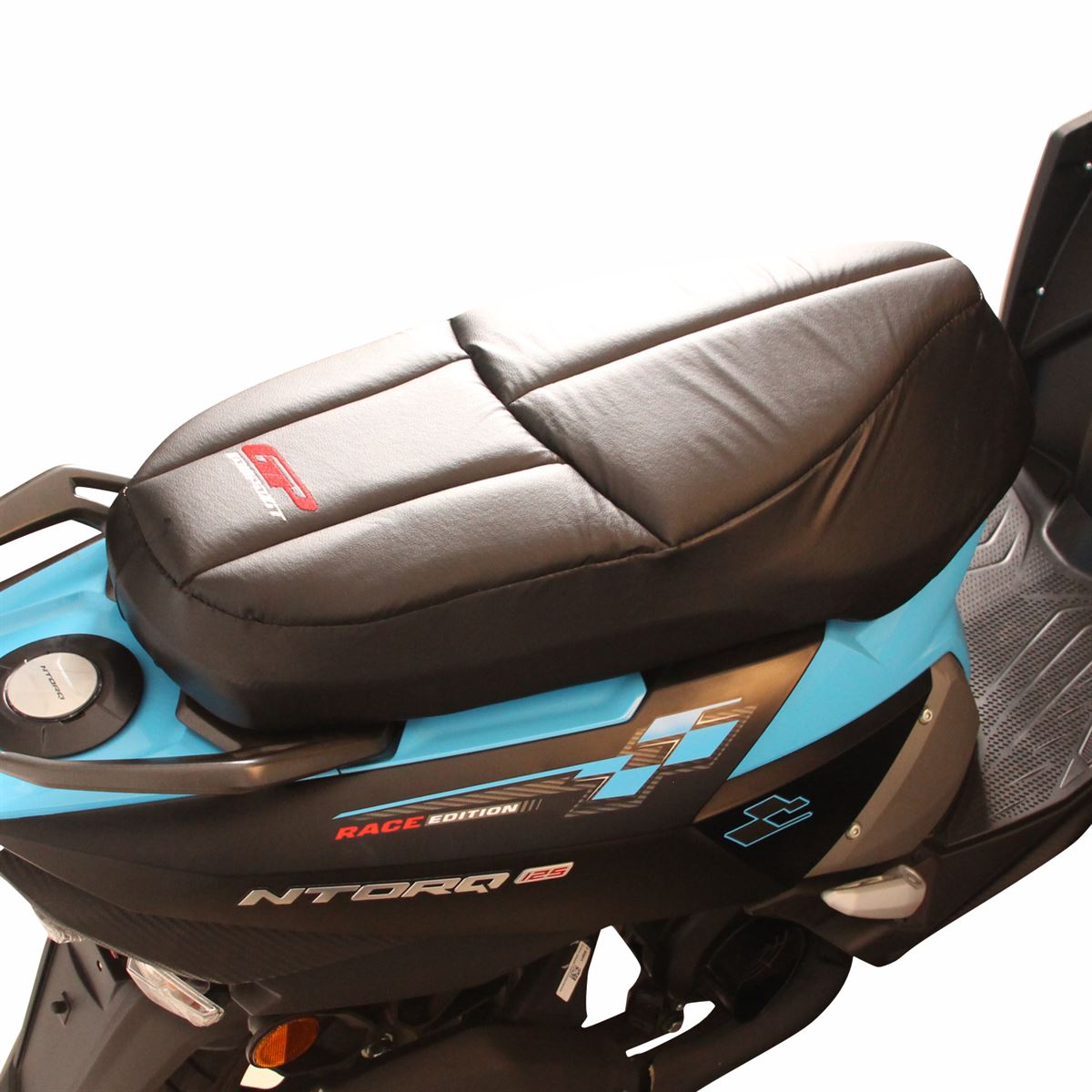 

GP Composite TVS NTORQ 125 2020-2024 Compatible Motorcycle Comfort Saddle Cover Black