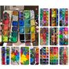 Watercolors Paint Palette Painting Box Phone Case For Samsung A15 A55 A54 A33 A52 A53 A23 A51 A71 A52S A21S A35 A14 A32 Shell