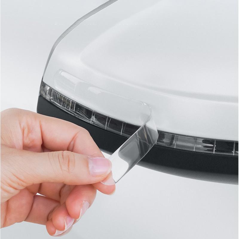 8 Pièces Autocollant de Poignée de Porte de Voiture Bande Protectrice Transparente Anti-rayures Pour Porsche Panamera Macan Boxster Cayman Cayenne 911 718