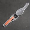 1pcs Razor Travel Storage Box Transparent Dustproof Carrying Case Cartridge Box For Gillette Razor Men Daily Supplies Organizer