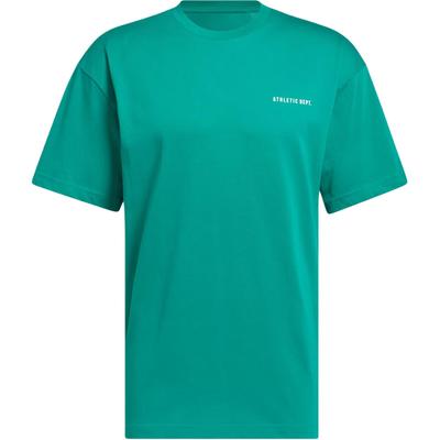 Soft Comfortable Breathable Skin-Friendly Short Sleeve T-Shirt Men Tops Honor-Green White JN7111