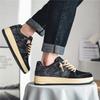 Spring Denim Board Shoes Student Fashion Casual Sports Shoes Street Trendy Men's Shoes Retro Trendy Shoes Cloth Shoes