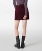 Musinsa Standard Woman Women'S Corduroy Mini Skirt [Burgundy]