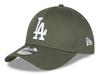 New Era 9FORTY MLB Cap for Men and Stylish and Cool One Size Fits LA Women, (JP, Alphabet, All, Olive) [Used]