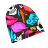 Day of The Dead Design with Skulls And Hearts Adult Fashion Beanie That Transitions Effortlessly from Morning Commutes To Evening Walks While Maintain