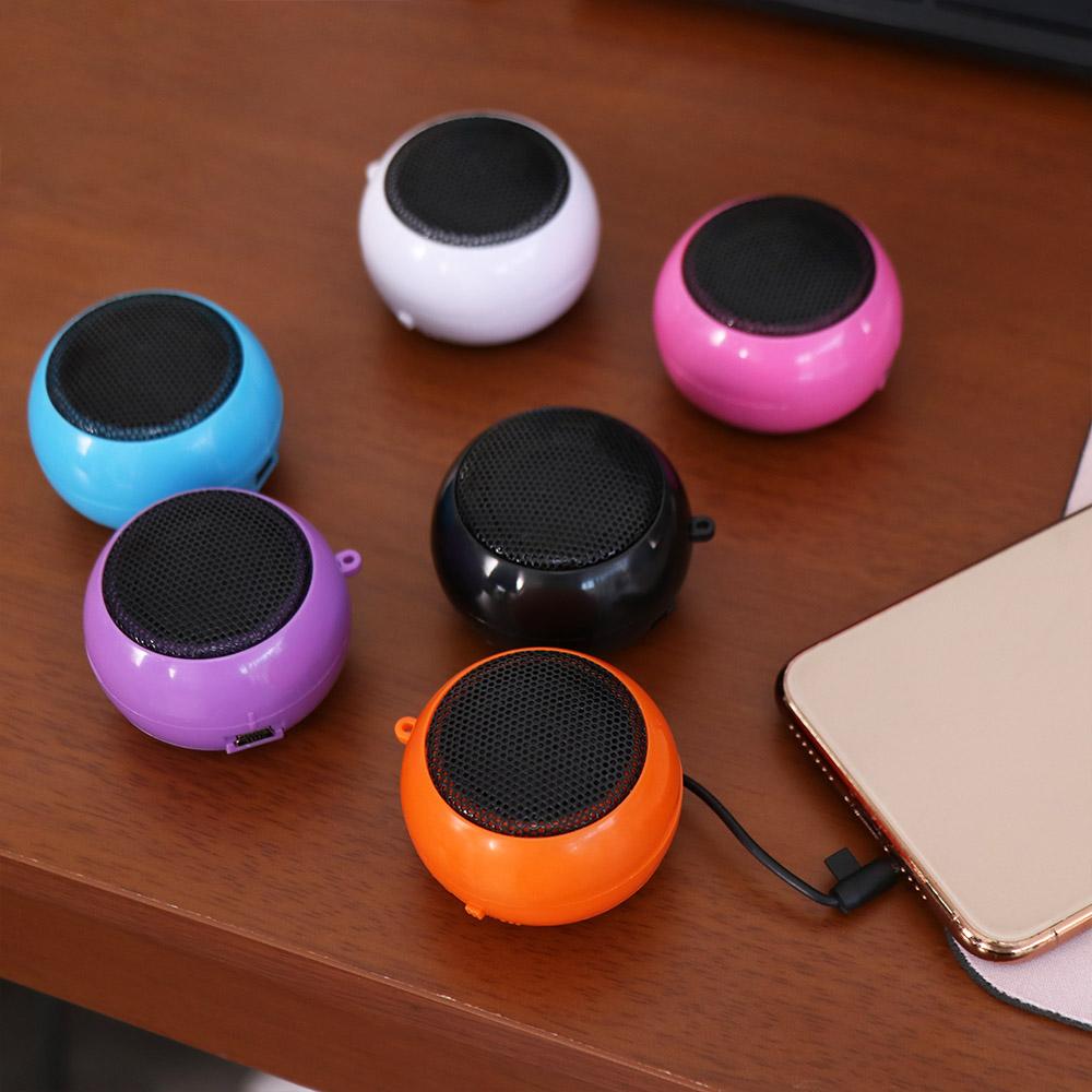 Music Player Mobile Phone Mini Wired Loudspeaker Sound Box Hamburger Speaker Amplifier 3.5mm Jack