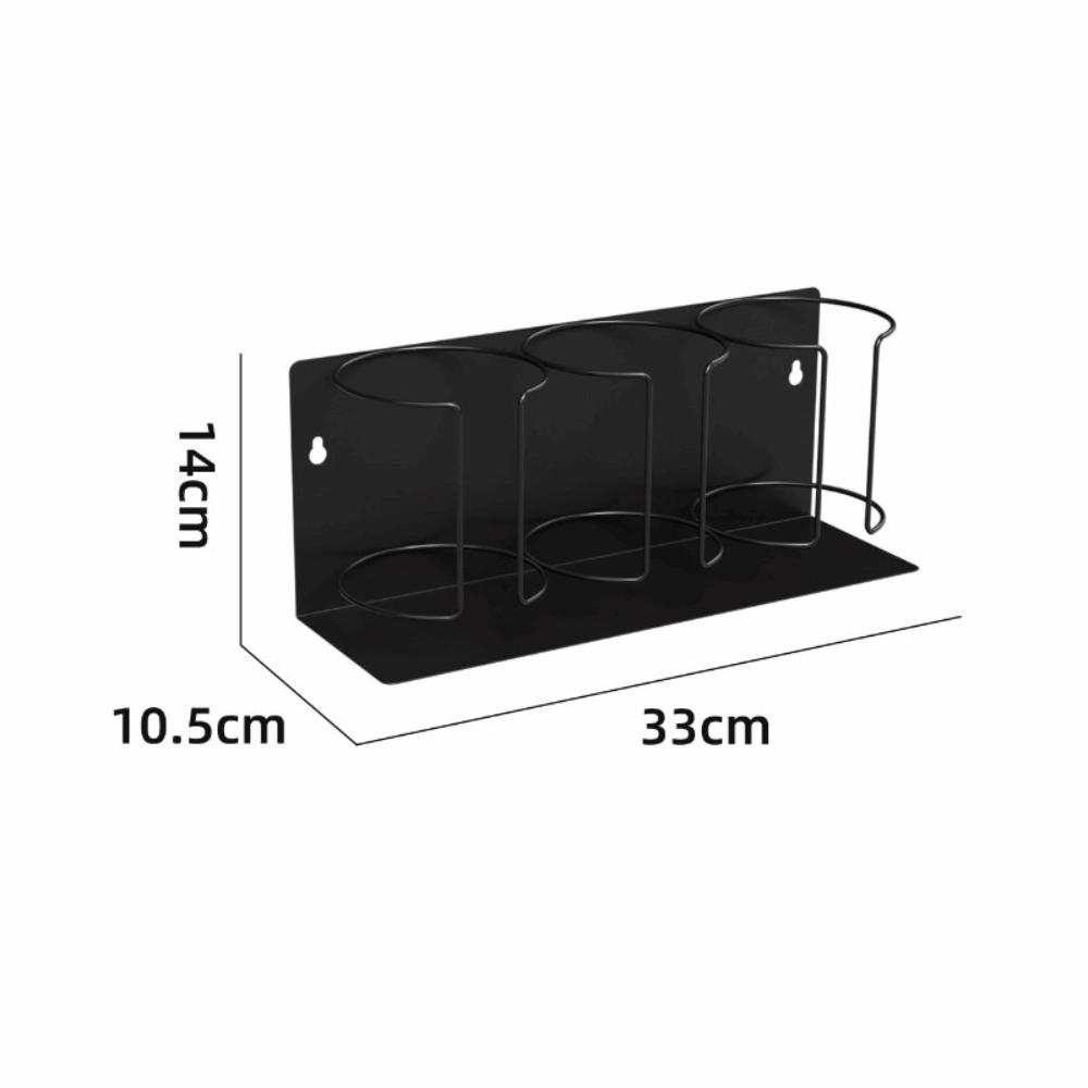 

Магнитный держатель для стаканов с 3/4 слотами, держатель для хранения на холодильник, органайзер для чашек для стаканов Stanley Black-3 Slots