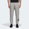 Adidas Mh Bos Ft Logo Print Tapered Sweatpants Men Bottoms Light-Grey DT9959
