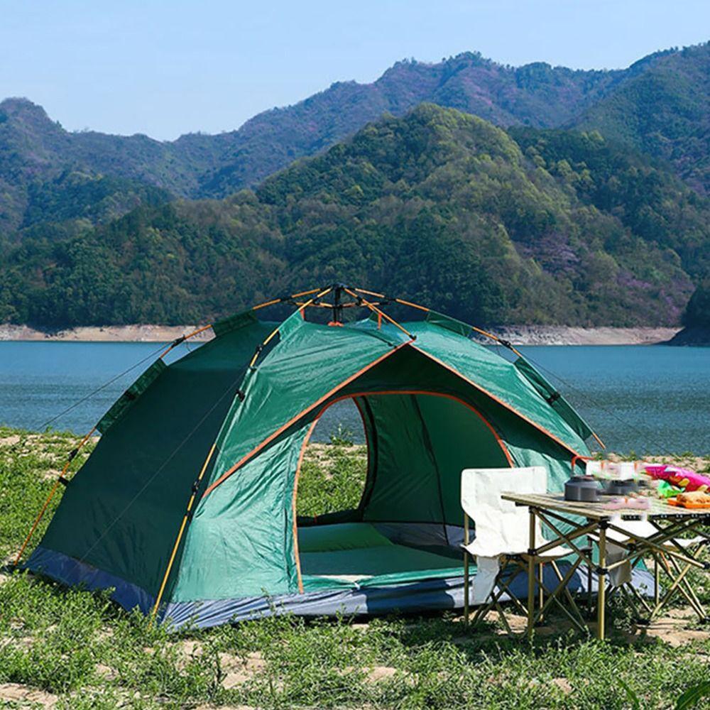 Waterproof Automatic Tent Tarp Cover 2 Person Outdoor Camping Travel Sun Shelter