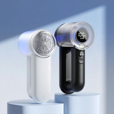 Lint Remover Electric Pellet Machine Rechargeable Hair Ball Trimmer Clothing Digital Display Household Clothes Ball Remover