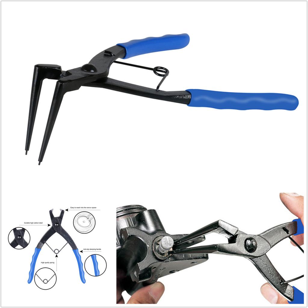 Long Nose 90° Bent Retaining Snap Ring Pliers Internal Clip Circlip Removal Tool