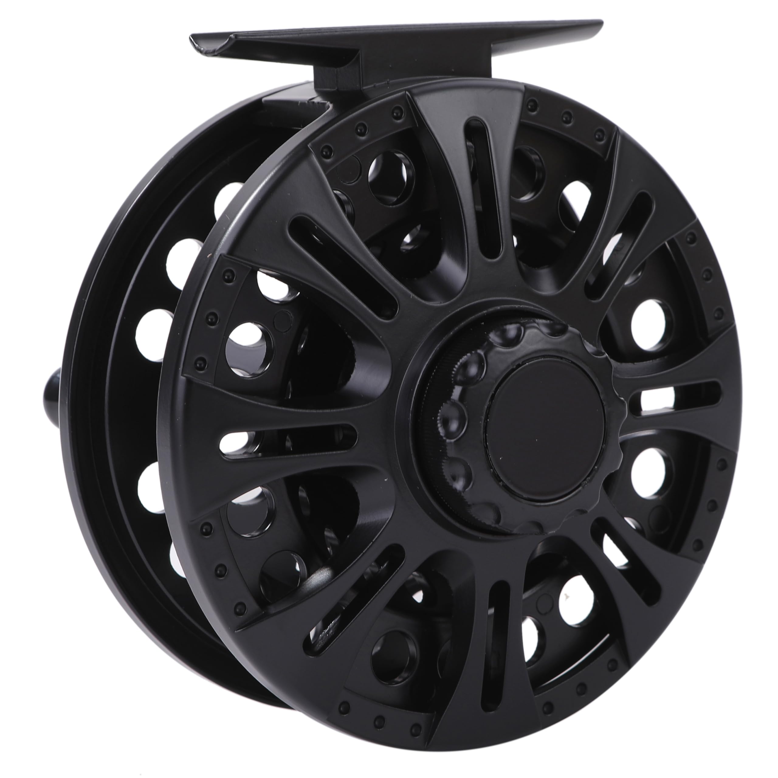 

COLGAI HVCE Графитовая катушка для нахлыста с большой шпулей и системой центрального тормоза, 7/8 чёрный