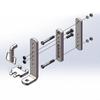 Snap L-Pins for Weight Distribution Hitches 1/4 by1 3/4 L-Pins with Integrated Snap Clip Minimize Noise
