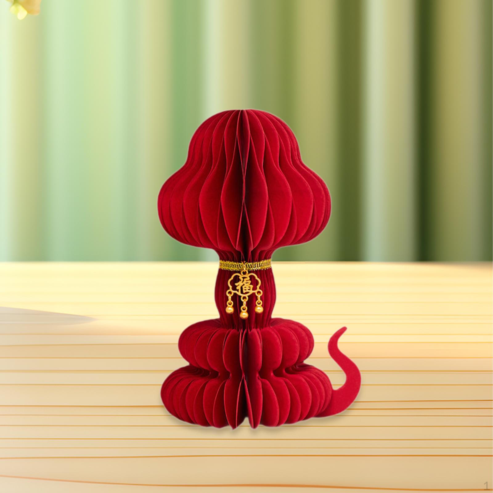 

Статуя змеи, китайская статуэтка животного, лунное украшение для дома