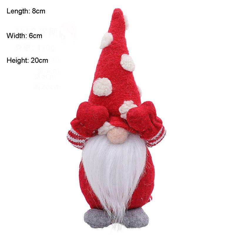 Charming Faceless Doll Christmas Decorations For Delightful Home Ornamentation