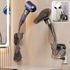 Wall-Mounted Hairdryer Holder Stand