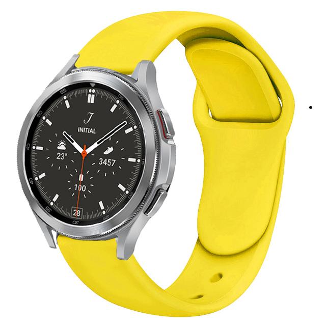 Cinturino in Silicone da 20 mm per Samsung Galaxy Watch 7 44mm 40mm/6 5 4 Classic Cinturino per Samsung Watch 5 Pro 45mm Accessori Cinturino