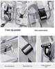 Colorful PVC Transparent Shoulder Bag - Large Capacity, Splash-Proof, Ideal for Summer and Swimming Essentials