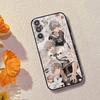 Game Ensemble Stars O-Ogami Koga Phone Case For Samsung Galaxy A73,A72,A71,A70,A53,A52,A51,Soft Silicone Black Cover
