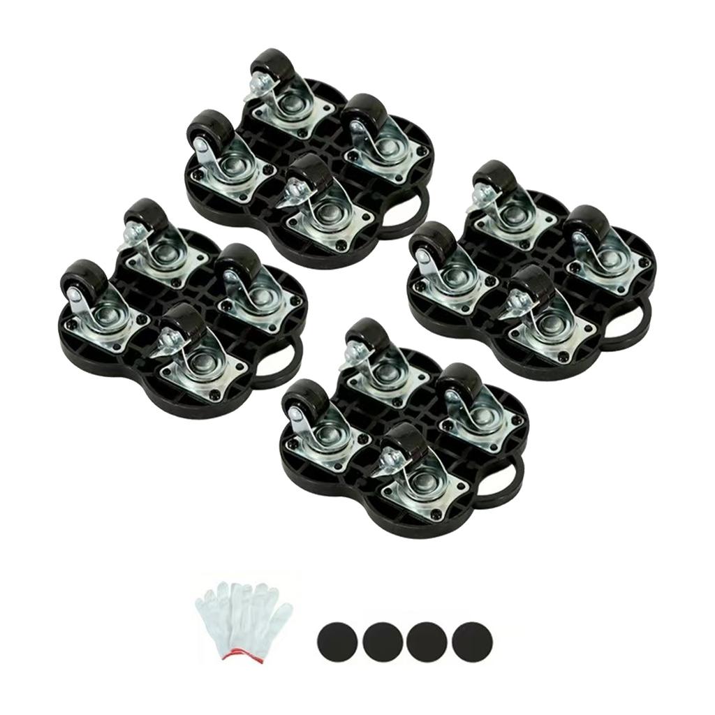 Möbeltransportset Tragbares Möbeltransportwerkzeug Arbeitssparendes Transport-Hebegerät Schweres Zeug Bewegungsradrolle