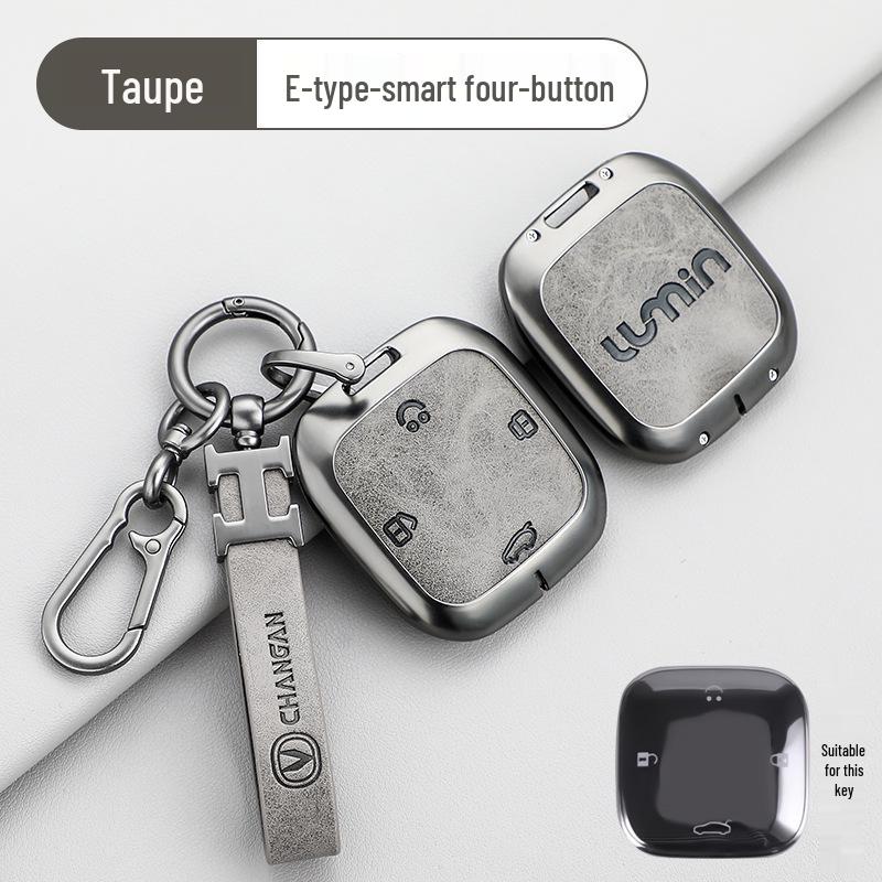 Changan Nuomi Corn Key Case: Lumin Square Candy Car Key Shell for Men & Women