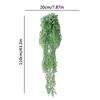 73/110cm Artificial Plant Rattan Golden Bell Willow Shooting Wedding Home Bar Wall Hanging Decoration Flower Plastic Flower