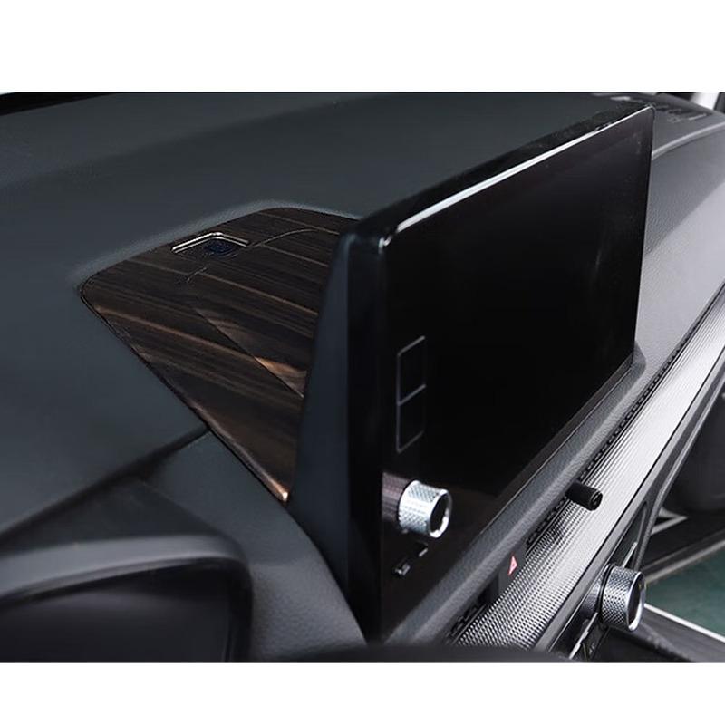 Car Styling ABS Plastic Center Console Navigation Frame Rear Trim Cover For Honda CRV CR-V 2024 Auto Interior Accessories