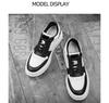 Men's 8cm Invisible Height Increasing Shoes - Breathable White Outdoor Sports & Casual Sneakers