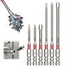 3/6PCS Strong Magnetism Magnetic Batch Head Hex Shank Screwdriver Bits  For Impact Drill