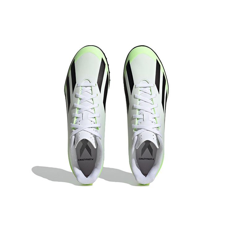 New Adidas X Crazyfast.4 Tf 'White Lucid Lemon Black' IE1583