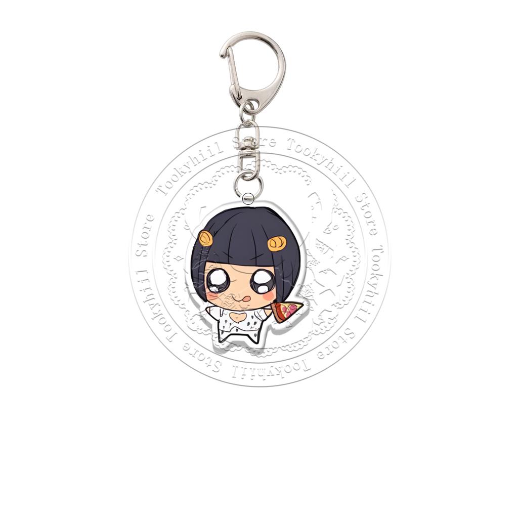 JoJo's Bizarre Adventure Acryl Schlüsselanhänger Q-Version Dekoration Tasche Anhänger Zubehör Schüler Anime Cartoon Geburtstagsgeschenk