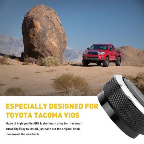 3X AC Climate Control Switch Knob Button Fit For Toyota Tacoma Vios 2005-2015