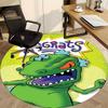 1pc Rugrats Dinosaur Office Round Area Rug, Bedroom Living Room Home Decor, Room Deco,  Offic a1016073
